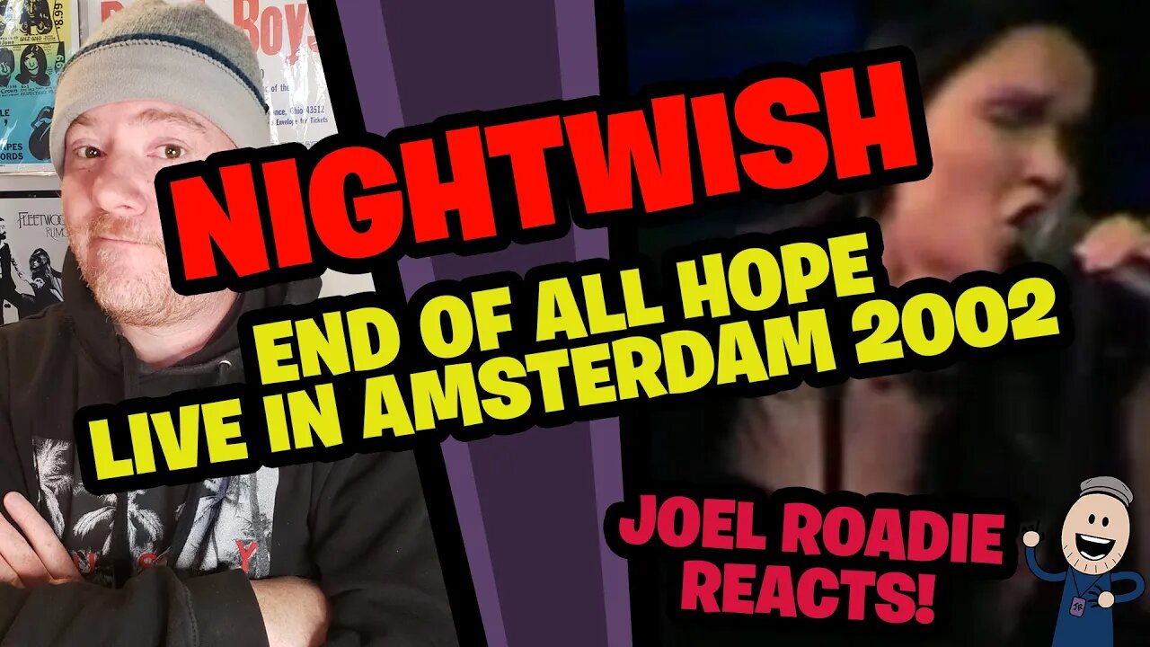 Nightwish | End of All Hope Live in Amsterdam 2002 - Roadie Reacts