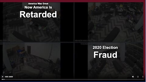 America Is Great, But In Some Areas, America is RETARDED - ELECTION FRAUD