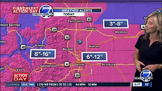 Tuesday 6:15 a.m. forecast