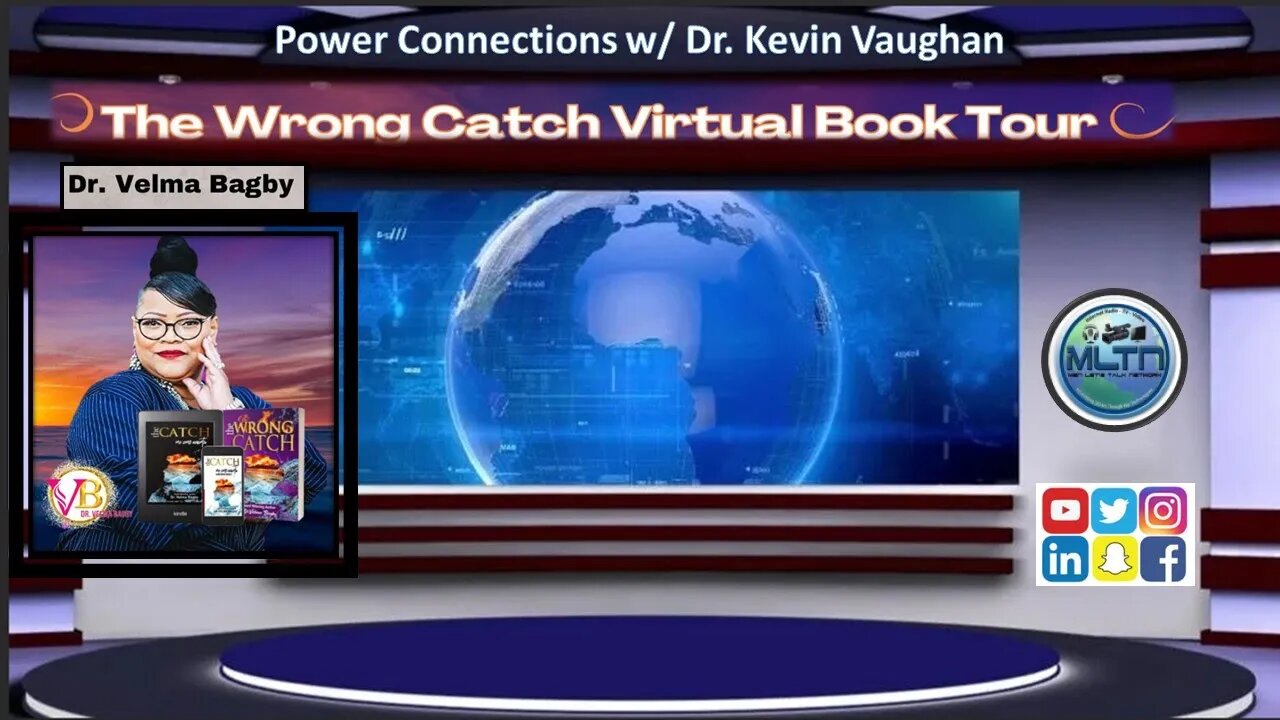 The Virtual Book Tour with Dr. Velma Bagby on Power Connections with Dr. Kevin Vaughan