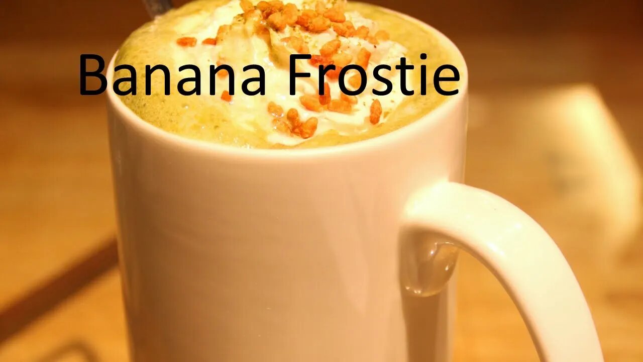 Beat The Heat - Make A Delicious Banana Frostie in Just Minutes! #shorts #coffee #banana #icecream