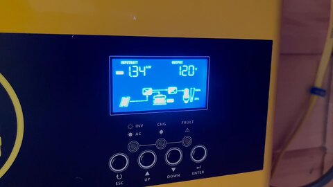 1.37KW charge from......the wrong angle and wrong direction