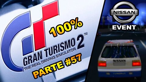 [PS1] - Gran Turismo 2 - [Parte 57] - Simulation Mode - Nissan Event - March Trophy