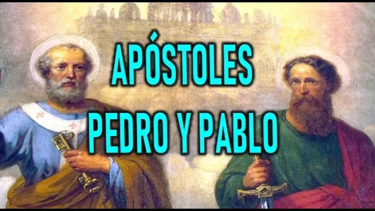 SANTOS APÓSTOLES PEDRO Y PABLO