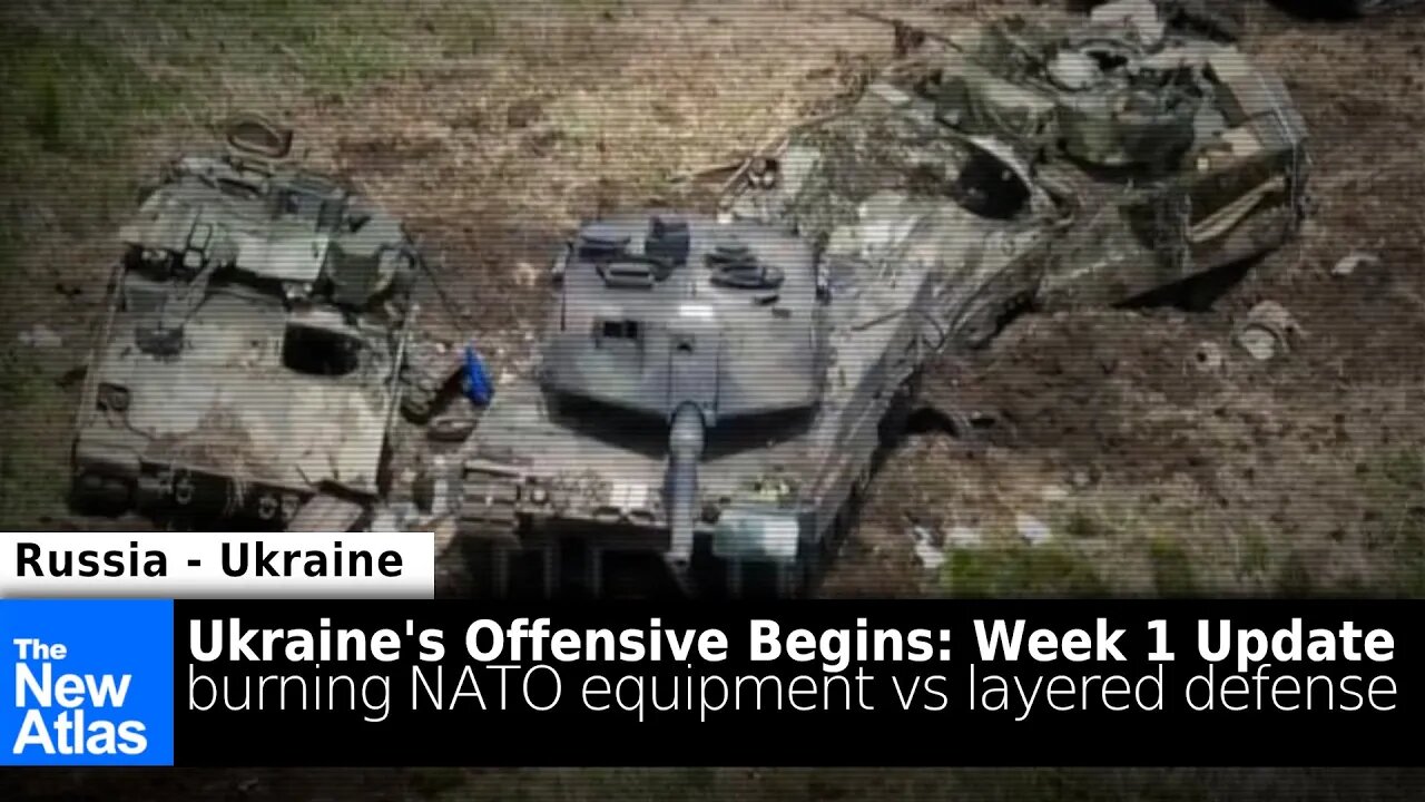 Ukraine's Offensive Begins: Burning NATO Equipment vs. Layered Russian Defenses