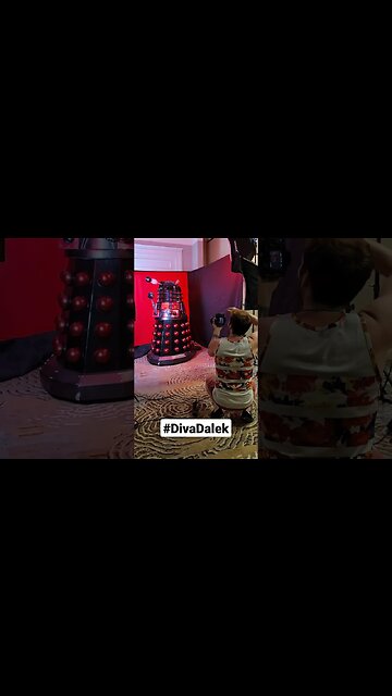#Dalek #Supermodel #Diva #DoctorWHO #TBCC2022 #SHORTS YouTube.com/TheLegendOfTheTravelingTARDIS