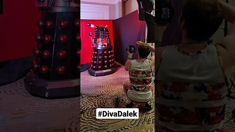 #Dalek #Supermodel #Diva #DoctorWHO #TBCC2022 #SHORTS YouTube.com/TheLegendOfTheTravelingTARDIS
