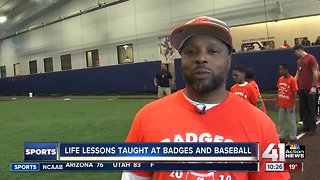 Officers teach life lessons through baseball