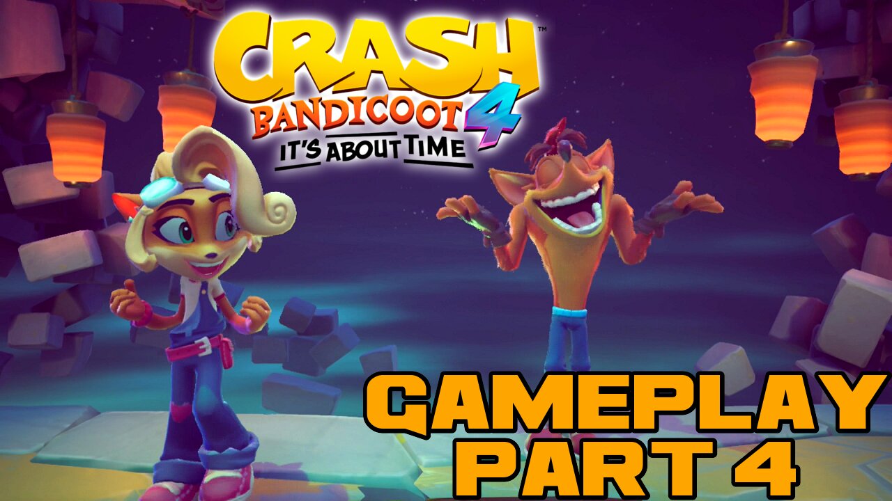 🎮👾🕹 Crash Bandicoot 4: It's About Time - Part 4 - Nintendo Switch Gameplay 🕹👾🎮 😎Benjamillion