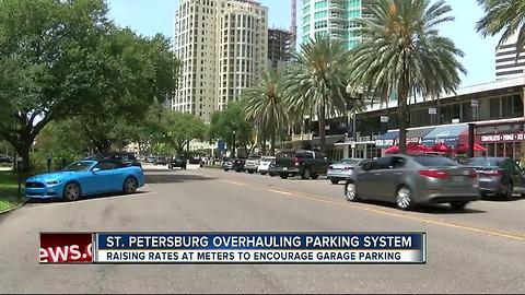 St. Petersburg attempting to fix parking jam with new prices at meters and garages