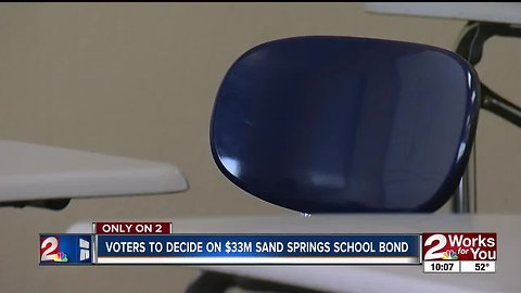Voters to decide on $33m Sand Springs school bond