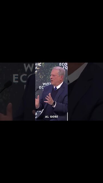 Al Gore, Blames Climate Change for Xenophobia at World Economic Forum
