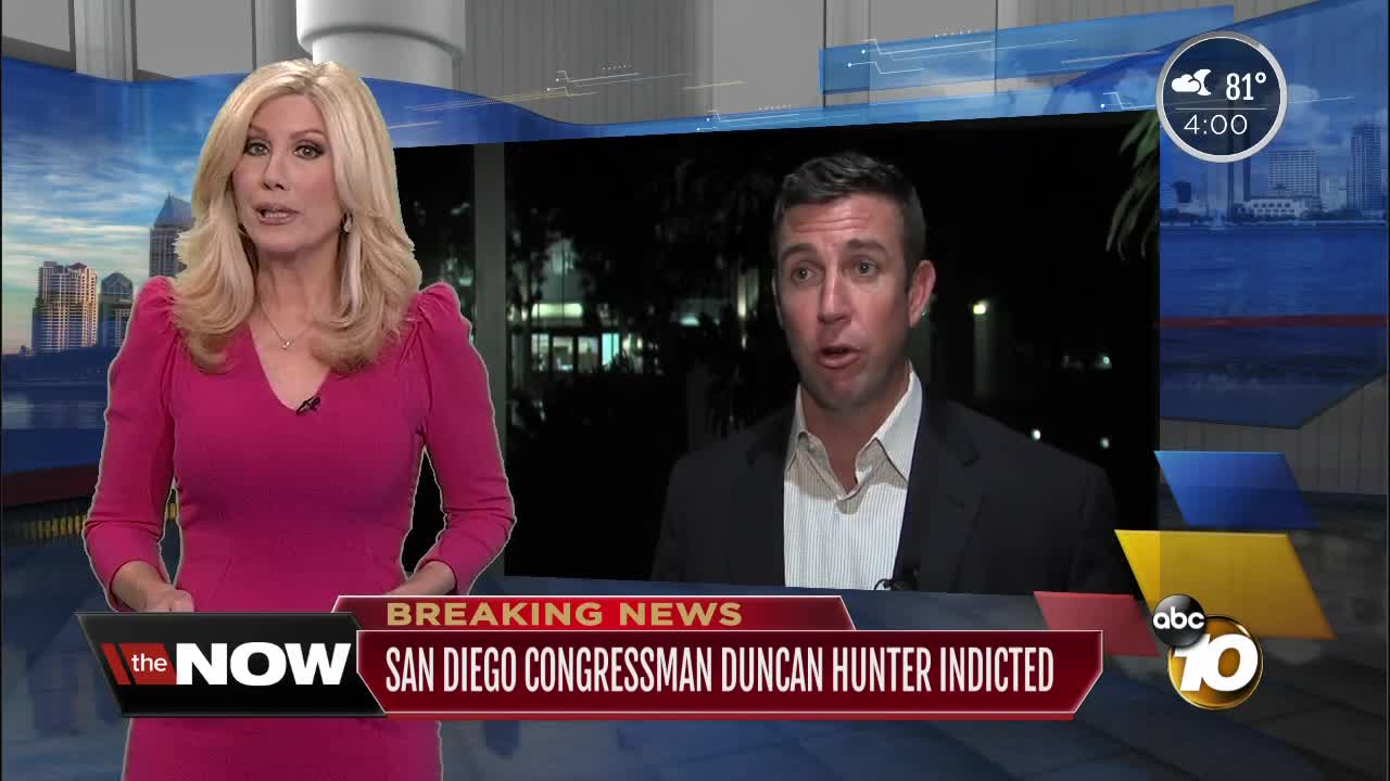 Rep. Duncan Hunter and wife indicted