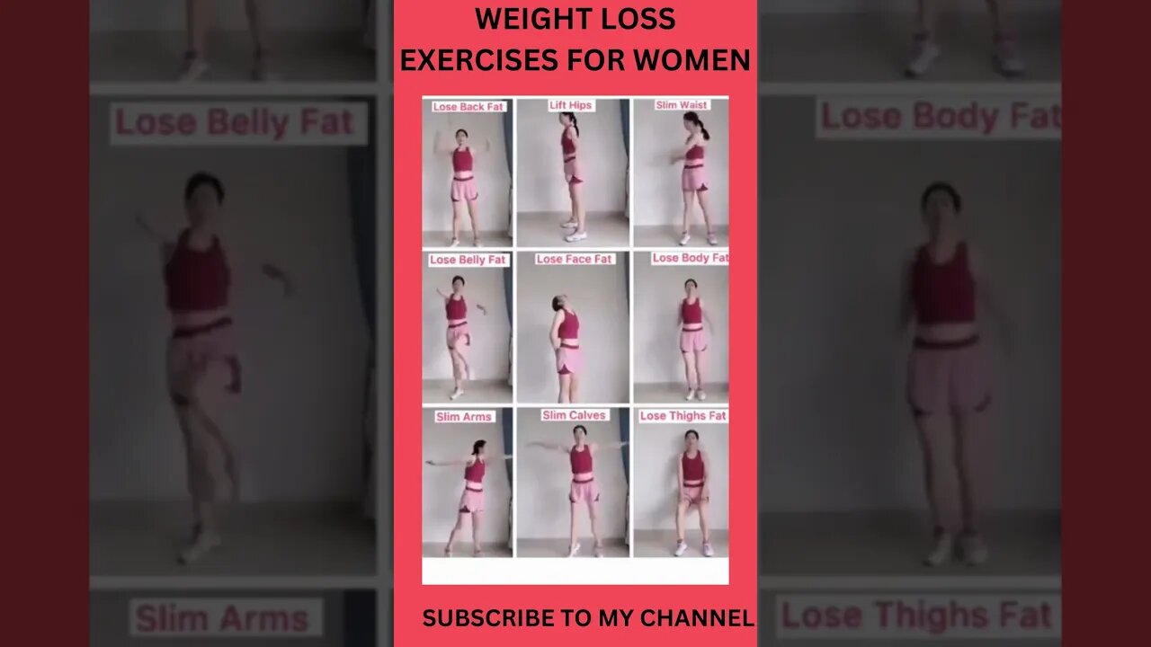 WEIGHTLOSSEXERCISESFORWOMEN|FitnessTips#fitness#shortvideo#youtubeshort#trendingshorts#workout