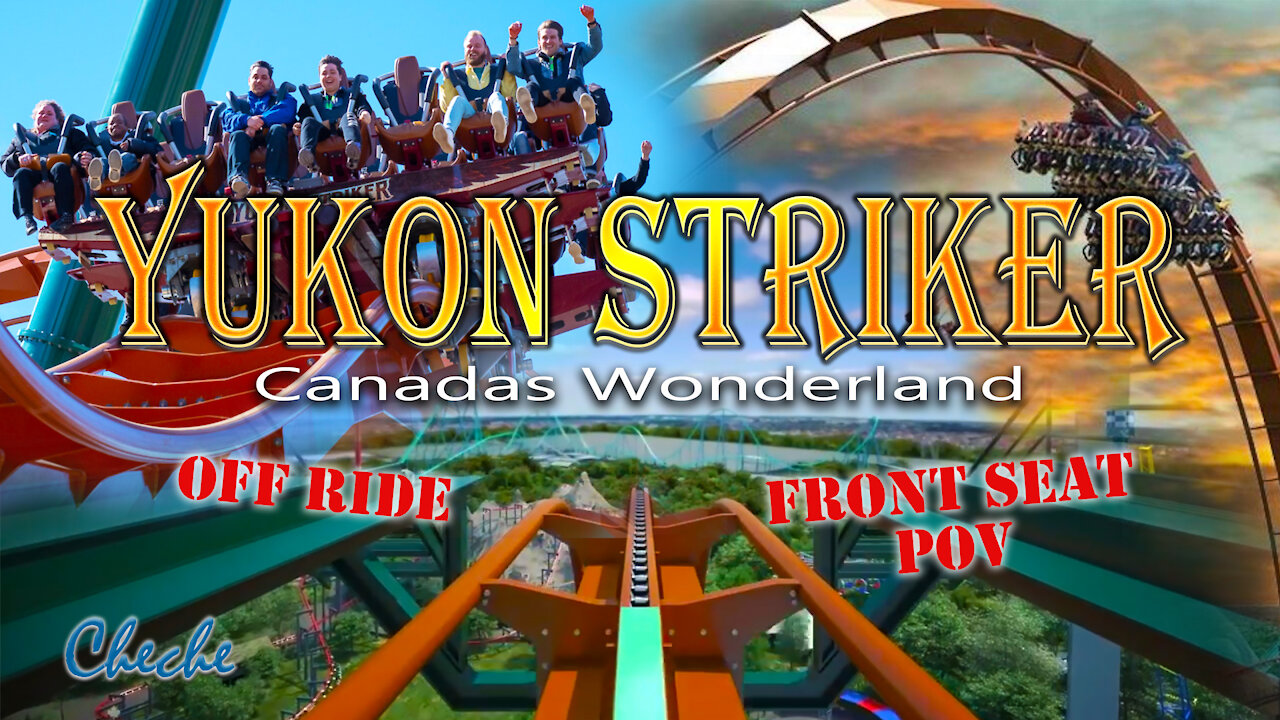 Yukon Striker POV - Canada's wonderland Yukon Striker