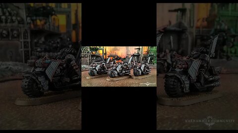 What are the Space Marine Bike Squads, Warhammer 40k