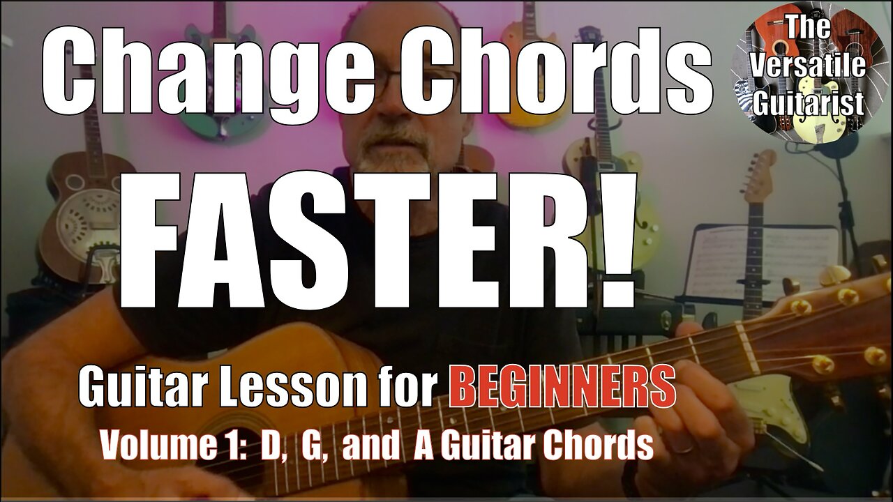 Trouble with Chord Changes? Watch this Guitar Lesson!