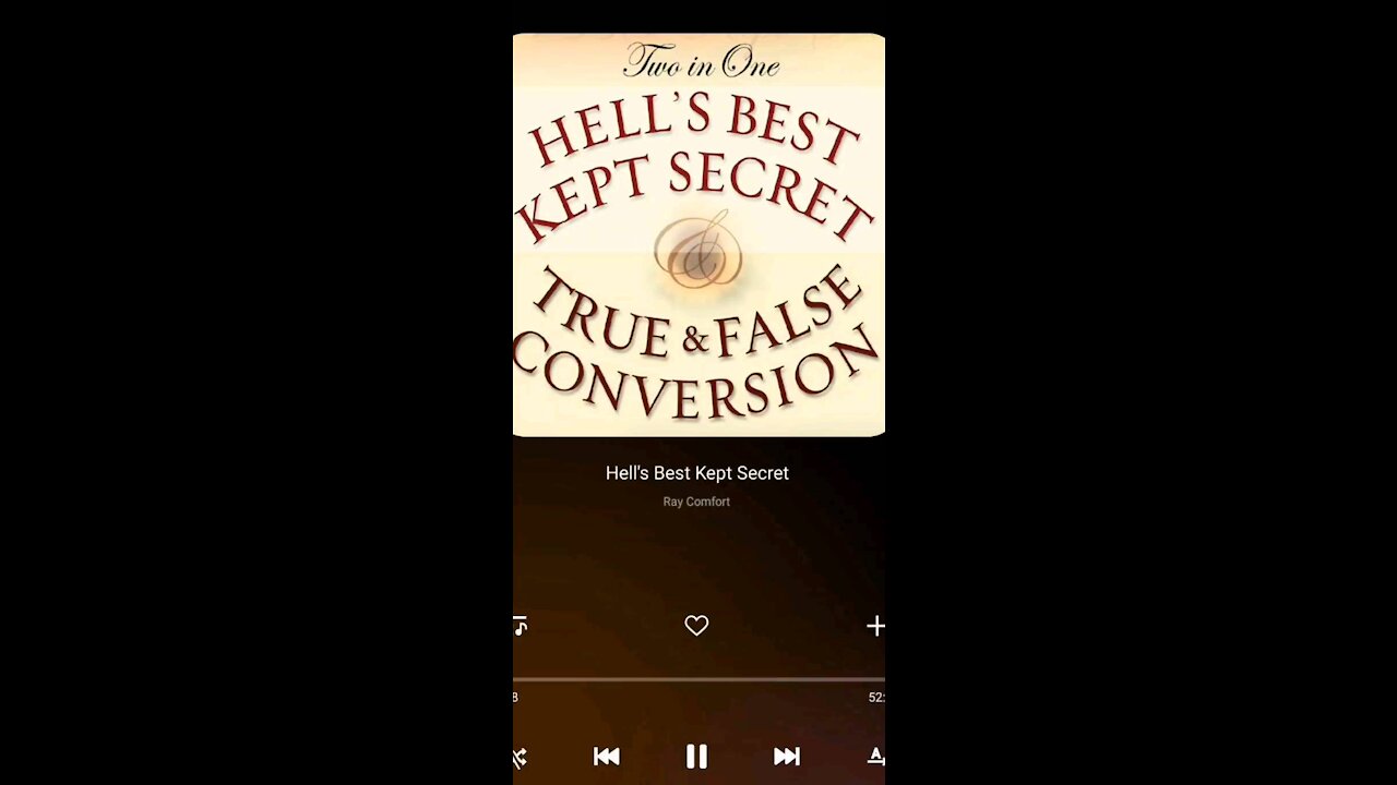 Hell's Best Kept Secret, Ray Comfort (52.5 minutes)