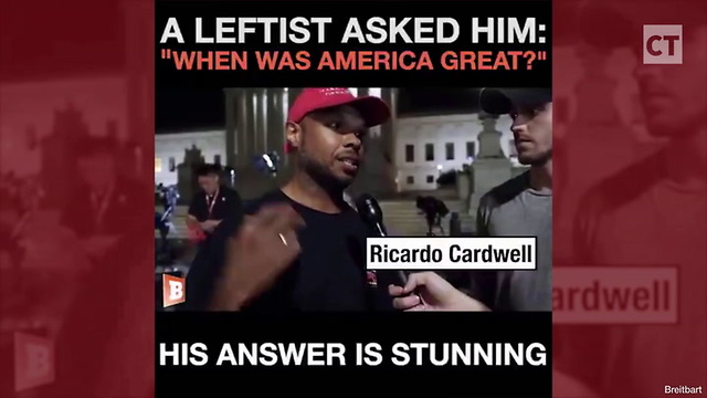 Lib Asks Man ‘When Was America Great,’ Gets 1 of Best Answers We’ve Ever Heard