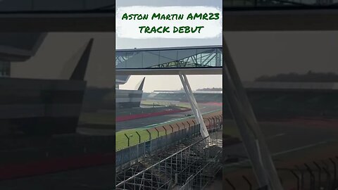 Aston Martin #amr23shakedown at Silverstone #shorts #f1 #2023
