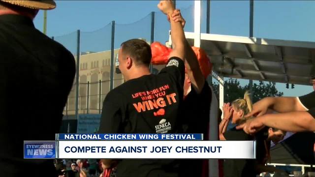 You can compete against Joey Chestnut