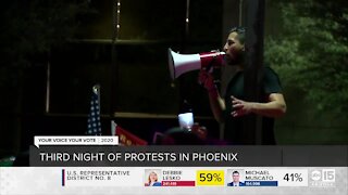 Protests continue as ballots are counted in Arizona