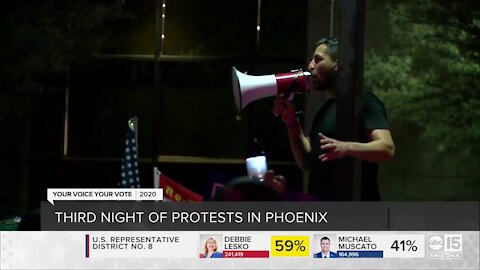 Protests continue as ballots are counted in Arizona