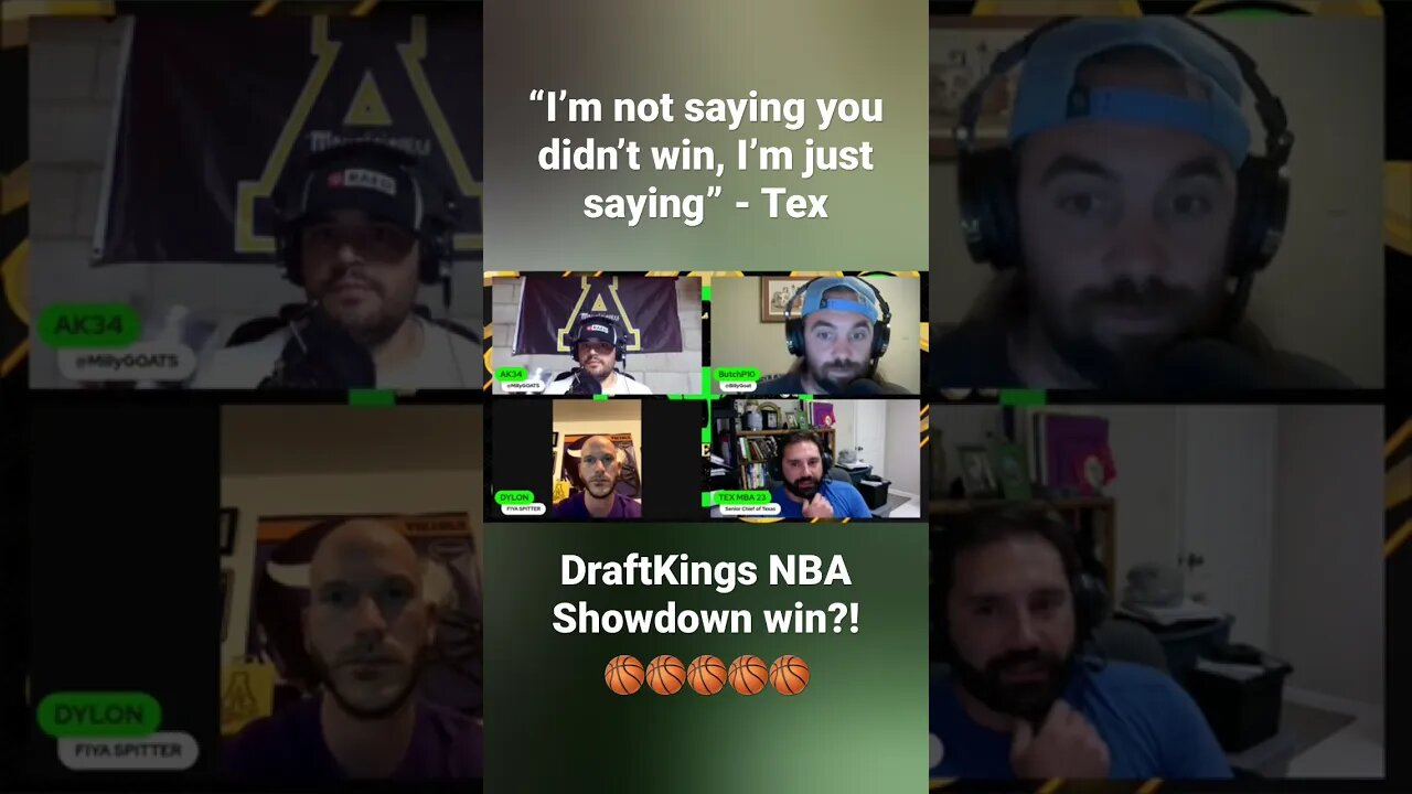 DraftKings win?! Not so fast! #draftkings #dfs #debate #nba #hottake #winning #fantasysports