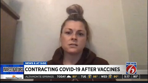 People contract COVID-19 after being fully vaccinated