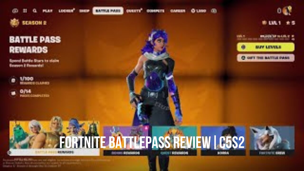 Fortnite|Chapter 5 Season 2 Battlepass Review