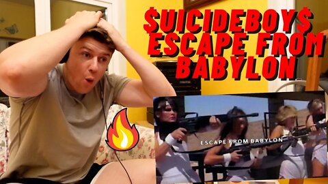 $UICIDEBOY$ - ESCAPE FROM BABYLON((IRISH GUY REACTS!!))