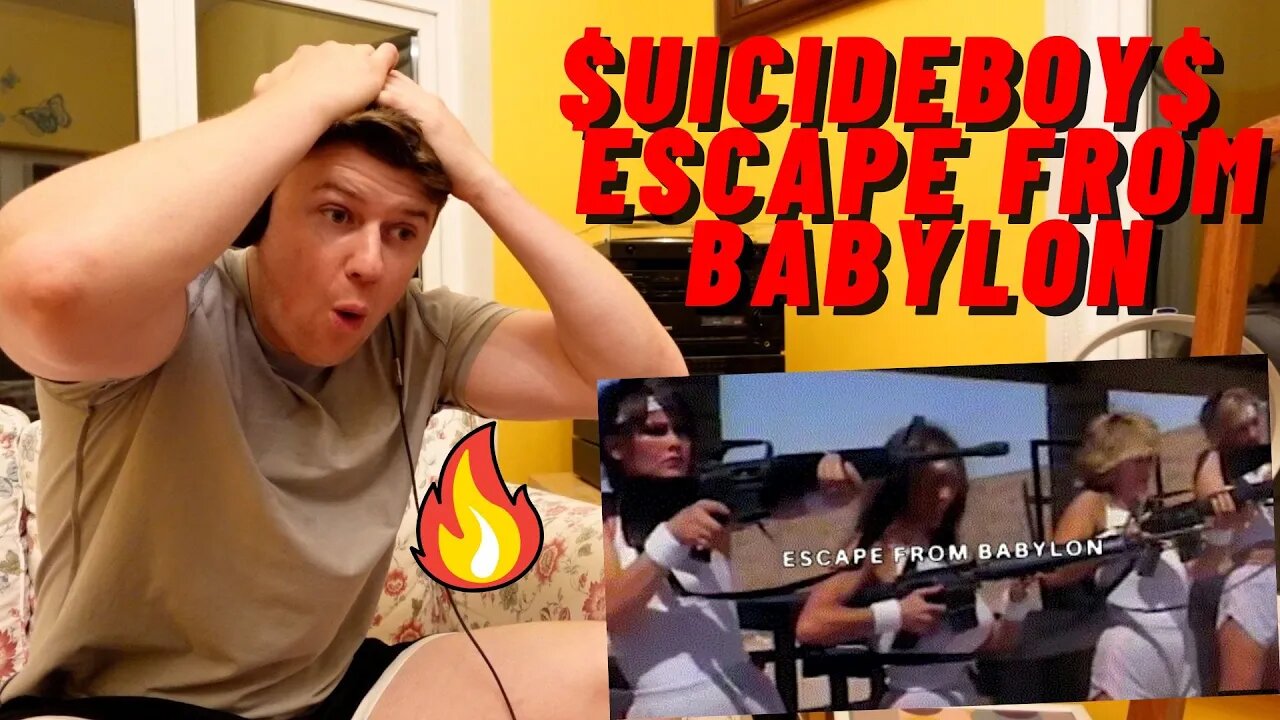 $UICIDEBOY$ - ESCAPE FROM BABYLON((IRISH GUY REACTS!!))