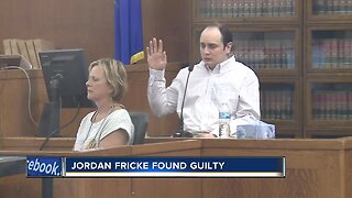 Jordan Fricke found guilty on all four counts in shooting death of Officer Matthew Rittner