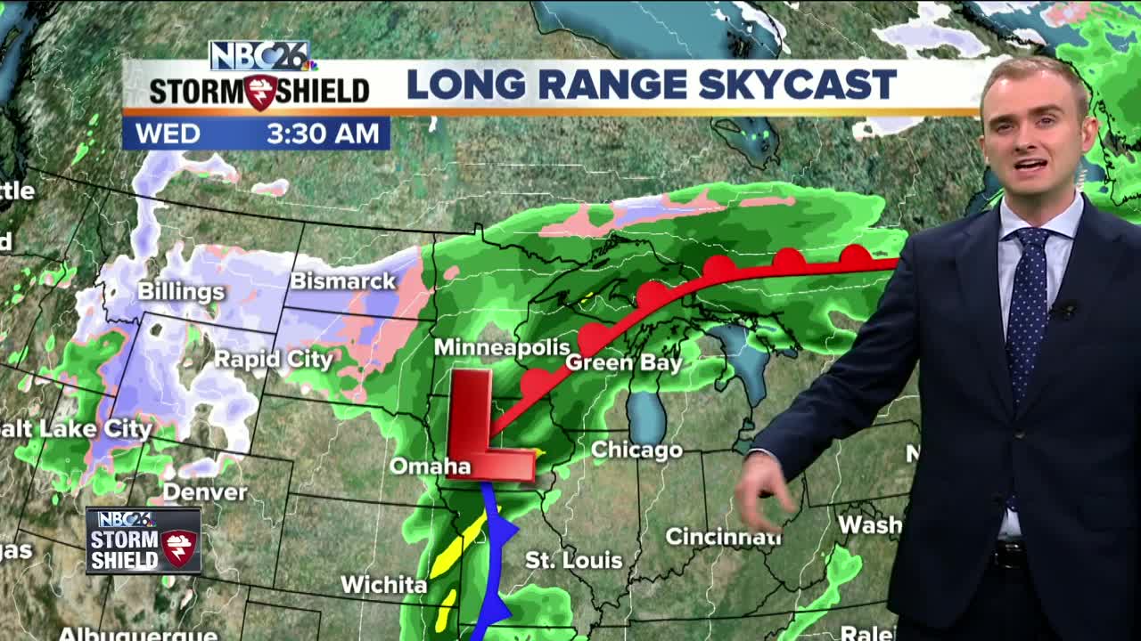 Gino Recchia NBC26 Storm Shield Weather Forecast