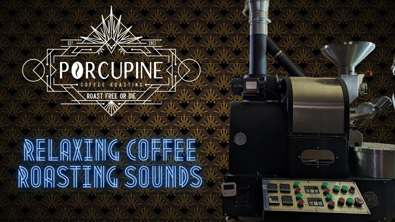 ASMR Coffee Roasting Sounds - Bean Cam Only
