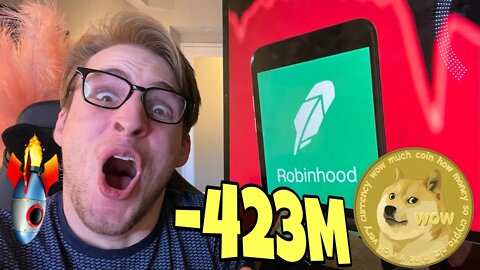 ROBINHOOD MASSIVE NET LOSS ⚠️ Dogecoin ALERT ⚠️