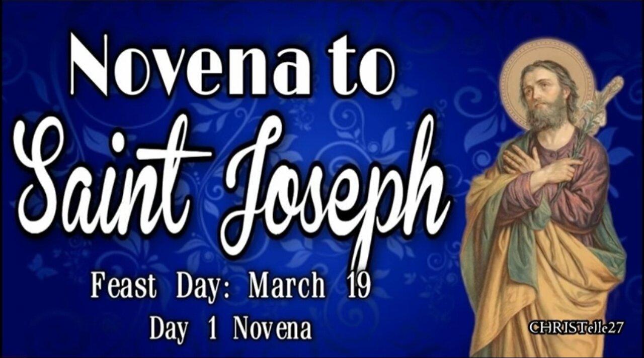 ST. JOSEPH NOVENA : Day 1