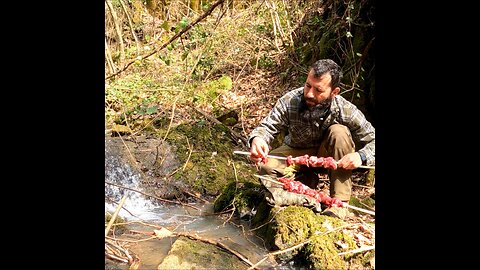 Bushcraft camping, Outdoor cooking, Nature adventure, Survival skills