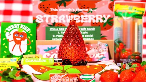 Cannabox Unboxing | July: Strawberry