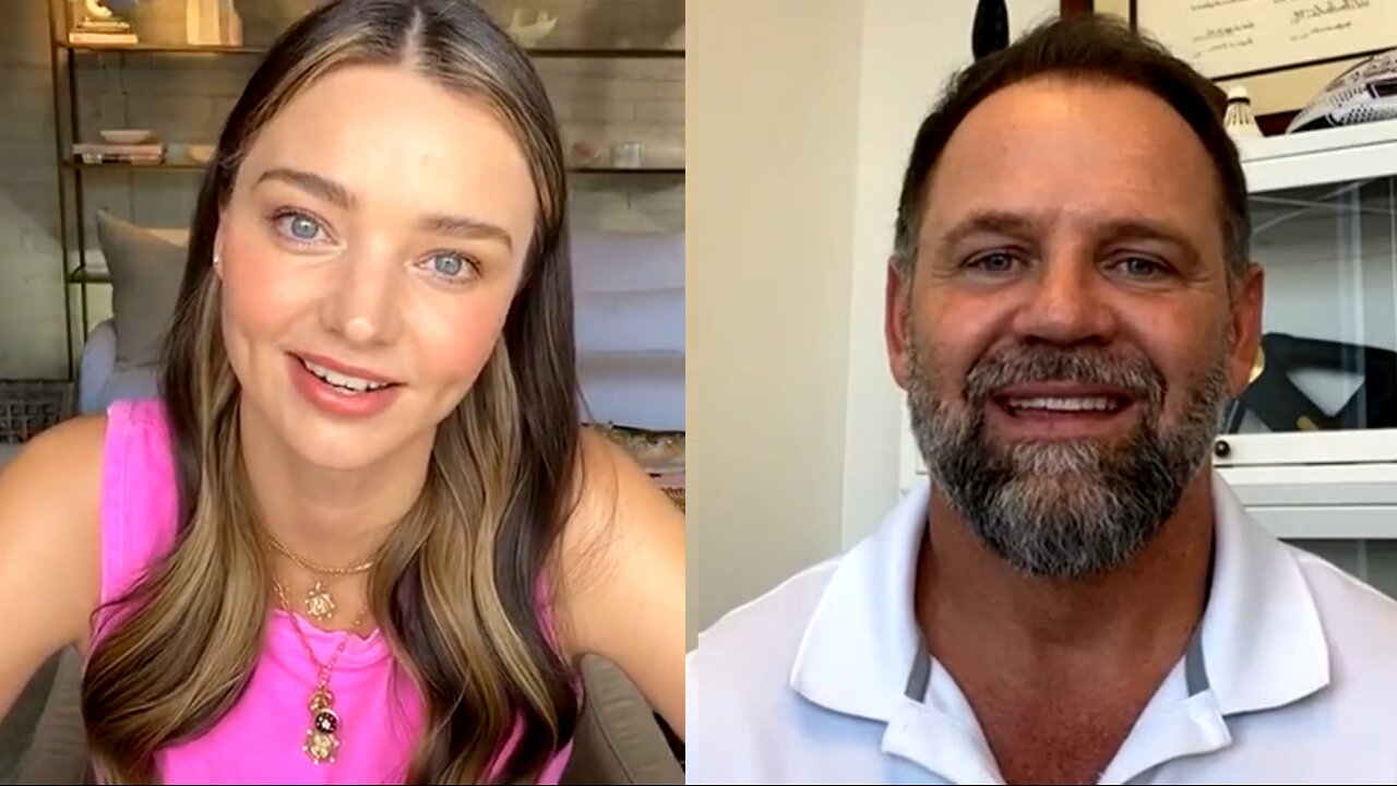 Miranda Kerr Reveals Theragun Massage Tips with Dr. Jason Wersland