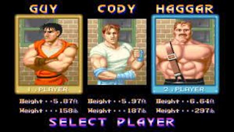 Final Fight Arcade