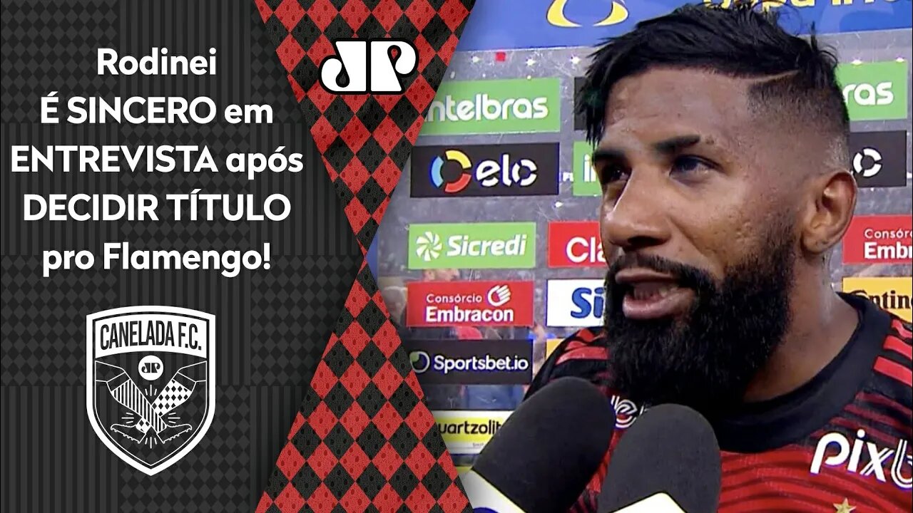 "TODO MUNDO estava falando do Cássio, mas..." Rodinei É SINCERO após TÍTULO do Flamengo nos PÊNALTIS