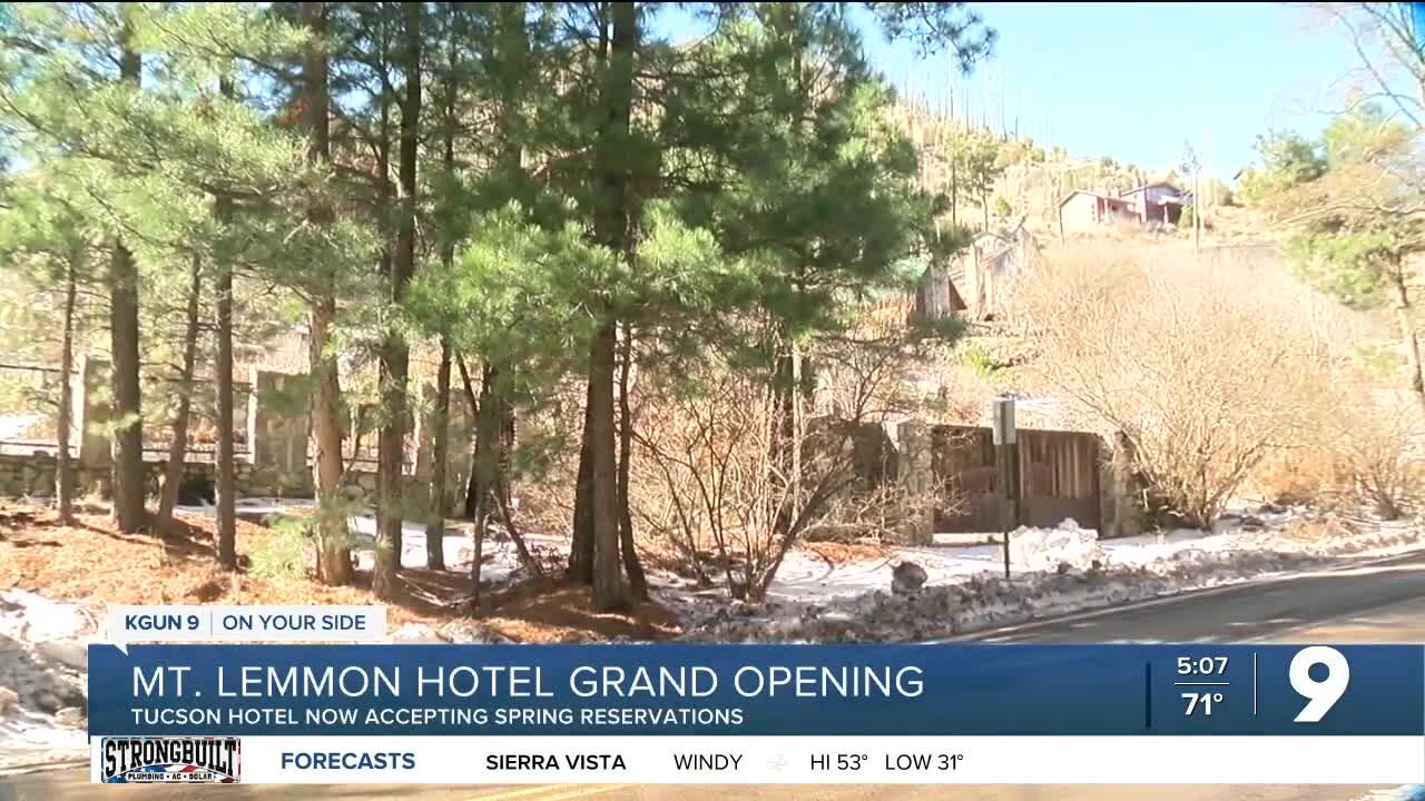 Mount Lemmon Hotel set to welcome guests in Spring