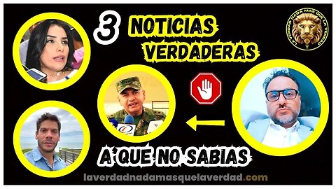 3 - NOTICIAS VERDADERAS - 1. UN GENERAL SUCIO 2. UN PERIODISTA PIRÁMIDE 3. UN TESTIGO CON LAGUNAS