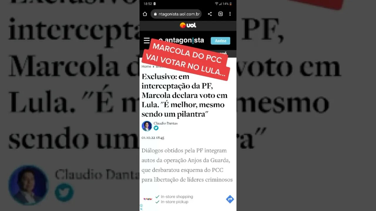 Lula e o PCC
