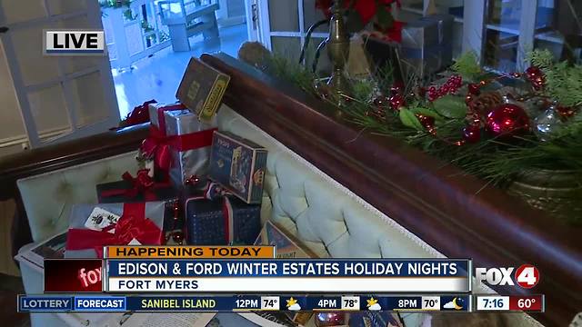 Edison and Ford Holiday Nights return in Fort Myers