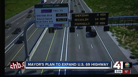 Officials explore tolls to help fund expansion of 69 Highway in Overland Park