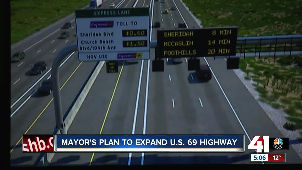 Officials explore tolls to help fund expansion of 69 Highway in Overland Park