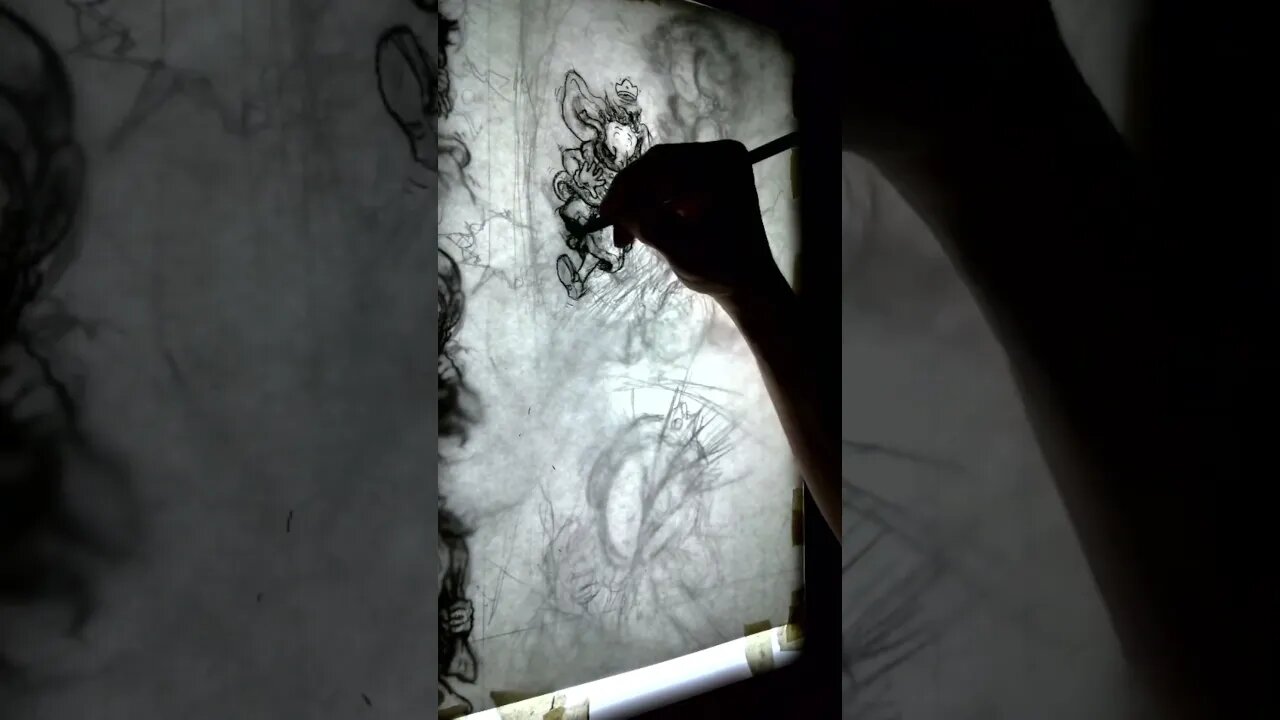 Charcoal Art for Page 119