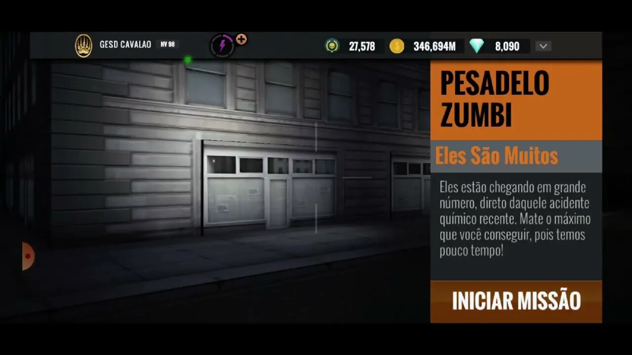 GUIGAMES - SNIPER 3D ASSASSIN - Pesadelo Zumbi - Zombies - Rodada 4 de 5 - 18 de março de 2022